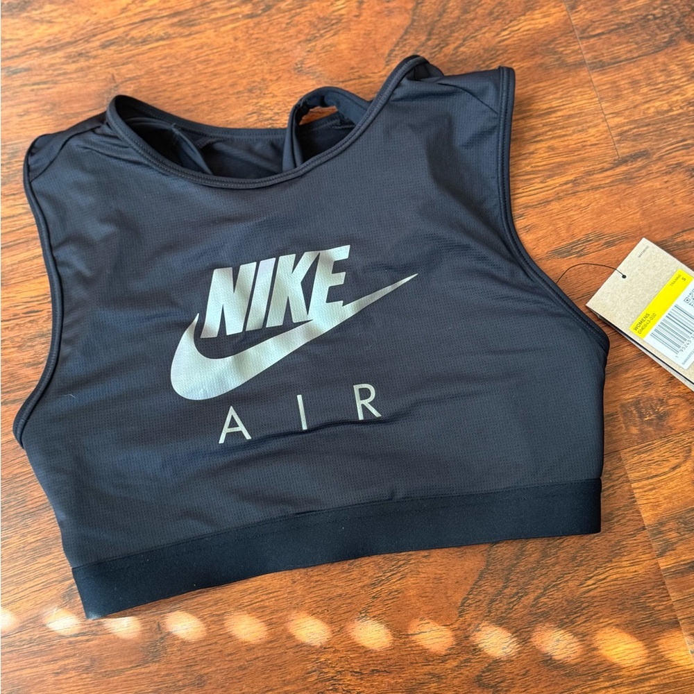 Nike Black Crop Top